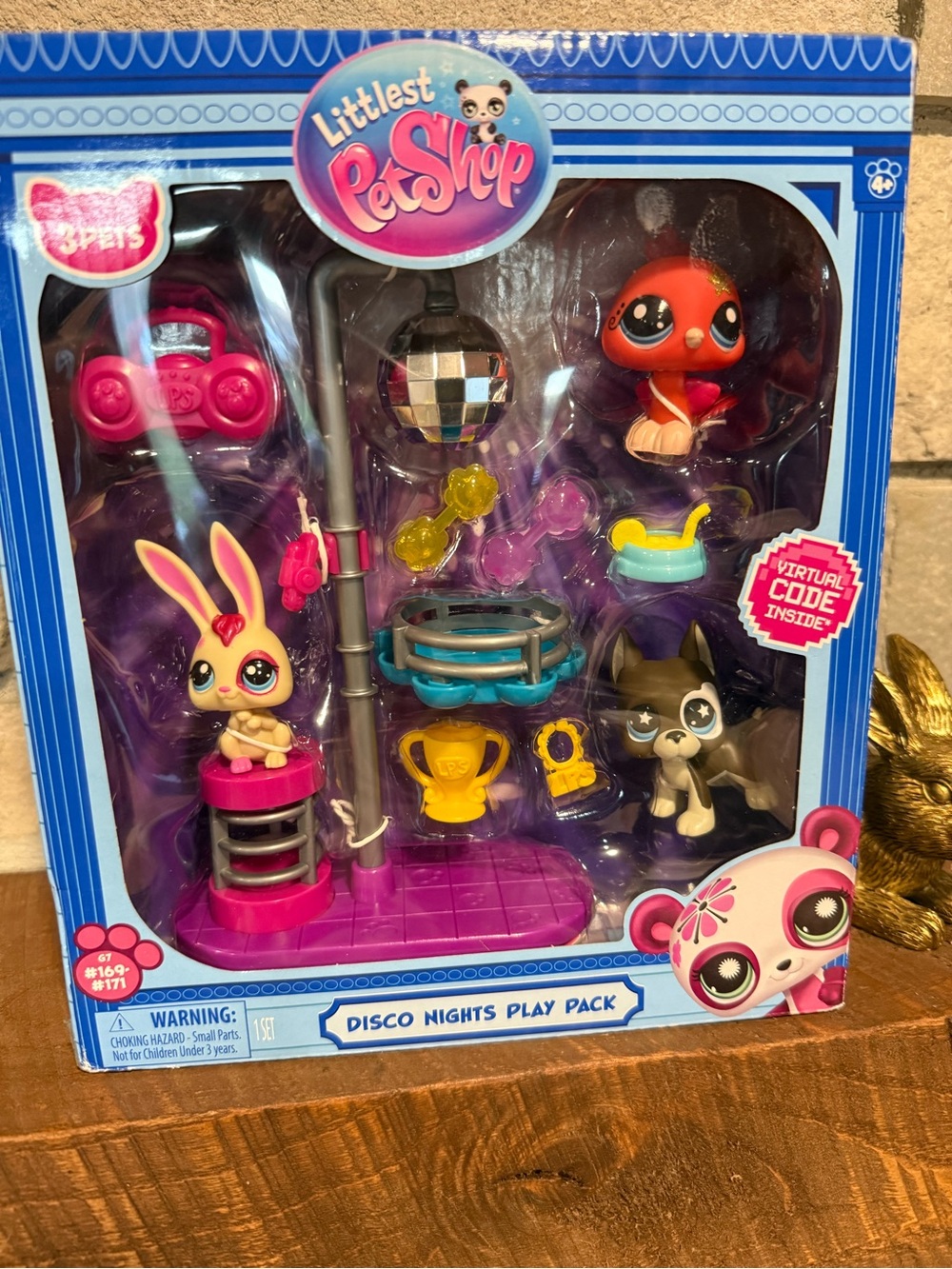 Littlest Pet Shop Playset with Pink, Blue & Purple Accents
